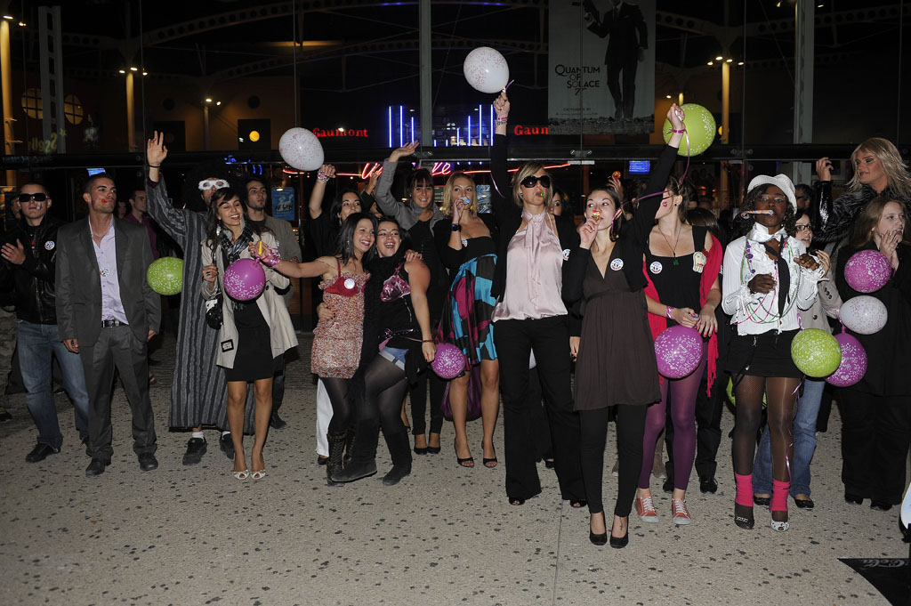 09/30/2008. Avant Premiere du film 'Coluche, l'Histoire d'un Mec' au Gaumont Multiplexe de Montpellier
